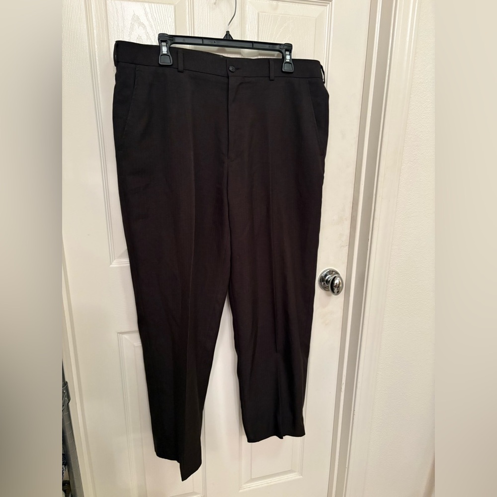 Perry Ellis Dark Brown Men's Dress Pants Size 36/30
